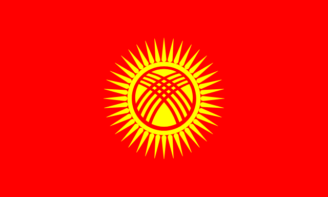Flag of Kyrgyzstan